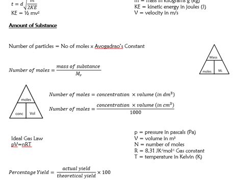 AQA <b>GCSE</b> 9-1 Physics <b>Equations</b> to Learn Paper One – 23rd May 2018 1 P1 work done = force x distance W = F s 2 P1 2kinetic energy = 0. . Gcse chemistry equations list pdf